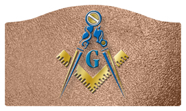 DASHELL-370-SH-BZ Masonic Lodge Shimmer Bronze